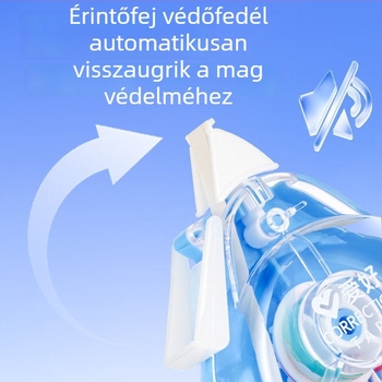 Hobby 30 m hosszú kapacitású, csendes korektor szalag, átlátszó PET-fólia, diákok számára