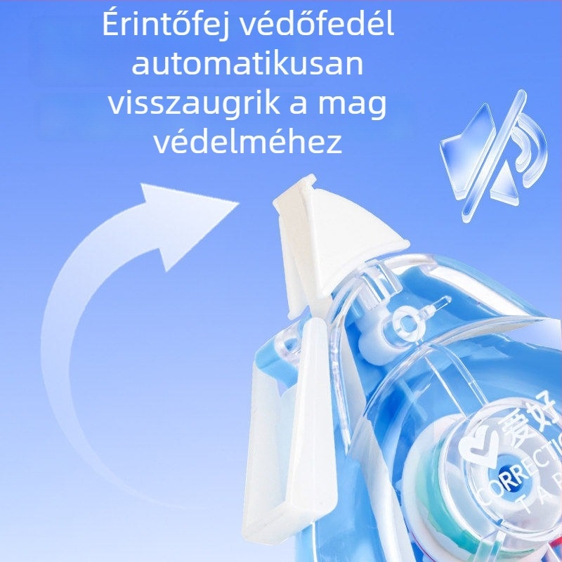 Hobby 30 m hosszú kapacitású, csendes korektor szalag, átlátszó PET-fólia, diákok számára