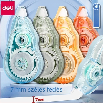 Deli VR702 7 mm széles korrekciós szalag, csendes, diákoknak, csúcstechnológiás