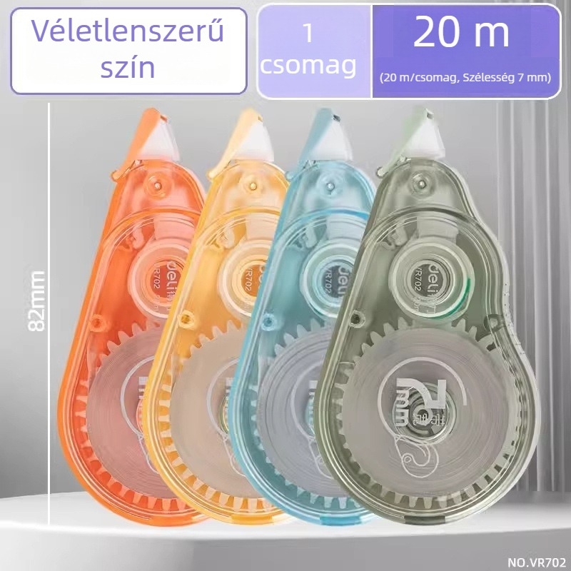 Deli VR702 7 mm széles korrekciós szalag, csendes, diákoknak, csúcstechnológiás