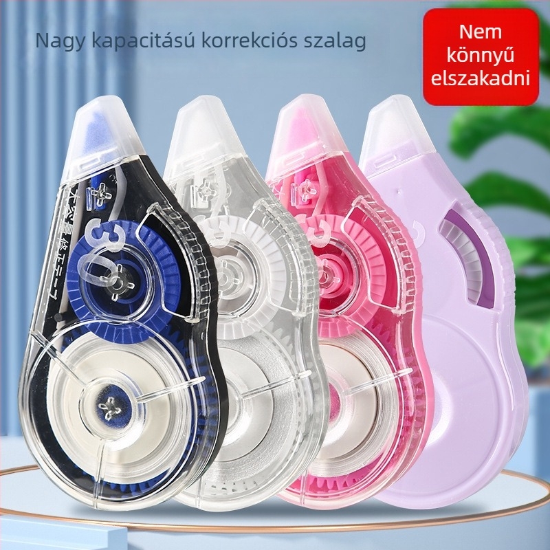 Nagy kapacitású korrektúraszalag diákok számára, teljes hosszúságú