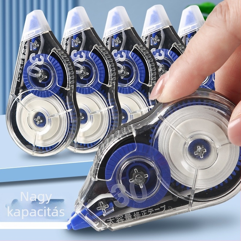 Nagy kapacitású korrektúraszalag diákok számára, teljes hosszúságú