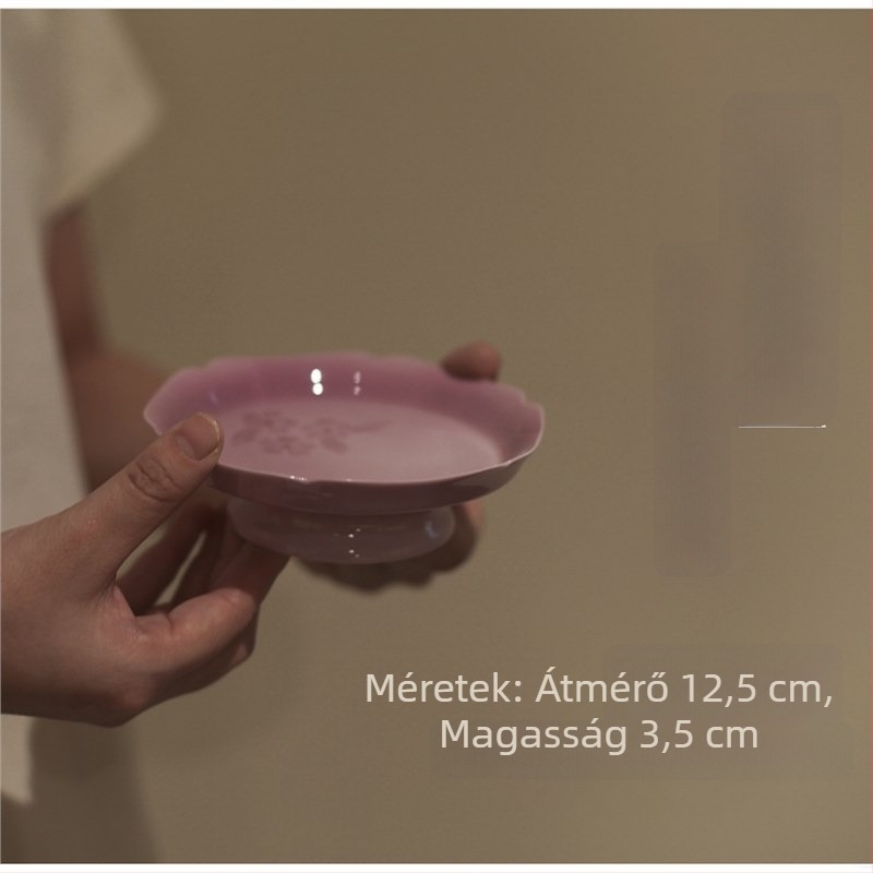 Yunxia Purple – Tradicionális kínai színvilágú teáskészlet gaiwannel és teáskannával – lila kerámia