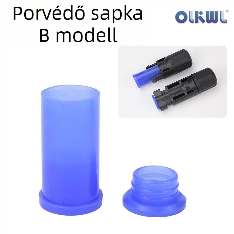 MC4 fotovoltaikus terminál, férfi és női csatlakozó, napelemhez