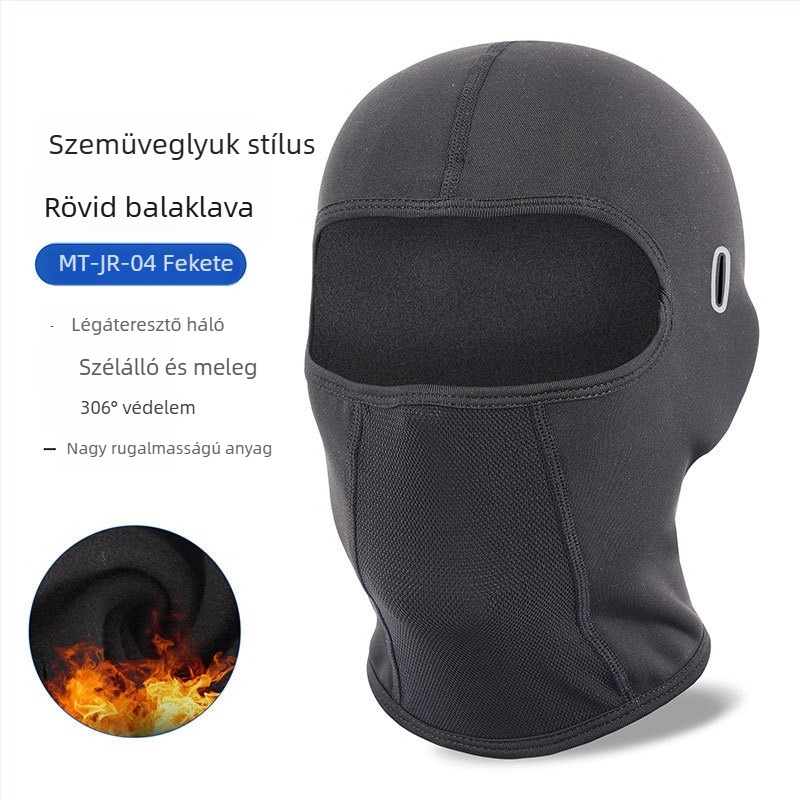 Motorkerékpárhoz napsütés elleni maszk – teljes arcvédő, Ice Silk anyag, UV-védett fejfedő