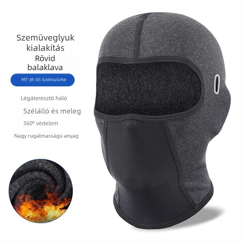 Motorkerékpárhoz napsütés elleni maszk – teljes arcvédő, Ice Silk anyag, UV-védett fejfedő