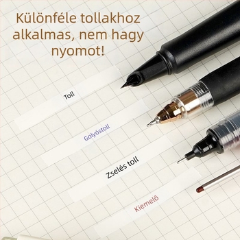 Láthatatlan, csendes szemkímélő korrekciós papír, nagy kapacitású, minimalista dizájn, sima felhordás diákok számára