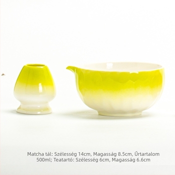 Japán tea ceremóniája matcha ecsettel, Song-dinasztia tea eszköz, matcha tál, tea állvány, tea keverő, bambusz ecset