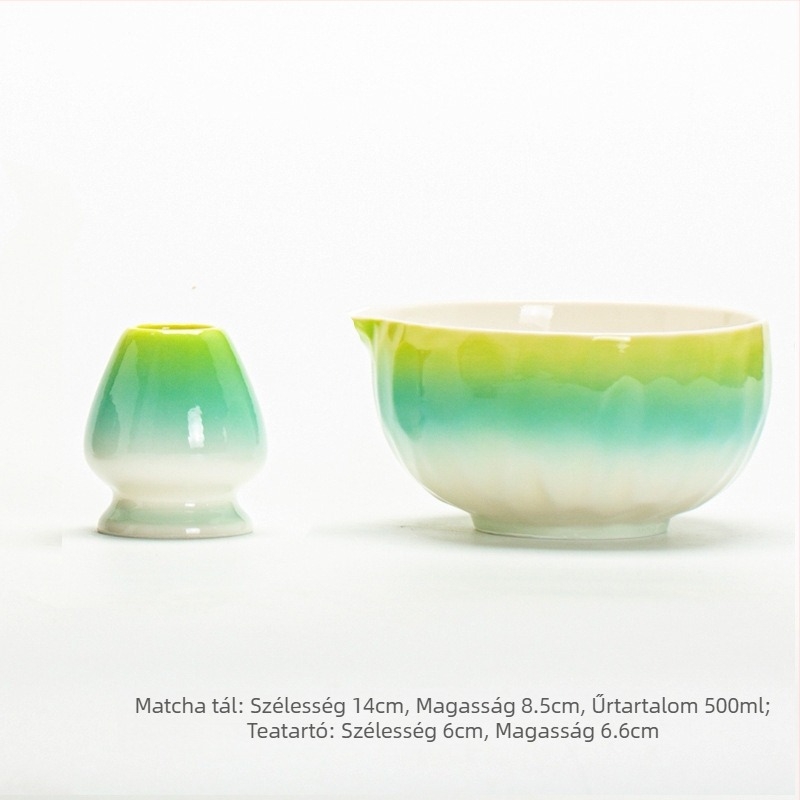 Japán tea ceremóniája matcha ecsettel, Song-dinasztia tea eszköz, matcha tál, tea állvány, tea keverő, bambusz ecset
