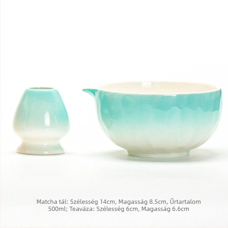Japán tea ceremóniája matcha ecsettel, Song-dinasztia tea eszköz, matcha tál, tea állvány, tea keverő, bambusz ecset
