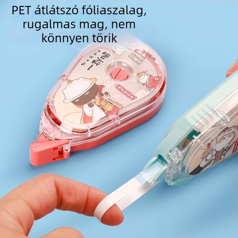 Morning MG világos korrigáló szalag – tanulási irodaszerek, 30 m, tartós, Ha a történelem egy csoport macska lenne