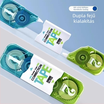 Lepusheng 9932 Kétfejű, kétszínű korrigáló szalag, 24 m, nagy kapacitású, sárga
