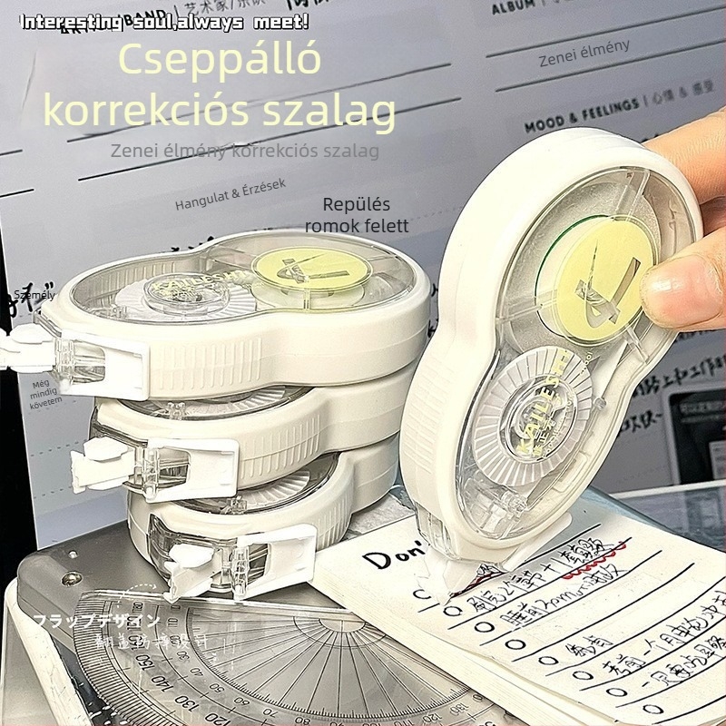 Esésálló korrekciós szalag, japán stílusú minimalist dizájn, nagy kapacitás, sima futás, csendes működés