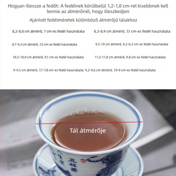 Fehér porcelán teás tál arany peremmel, egyszínű, csillagos ég dizájn