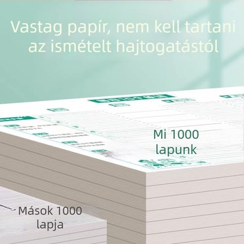 Napi 10 angol szó memorizálására szolgáló gyakorlófüzet írásos gyakorlatokkal, szöveges diktálással és szókincs-fejlesztő feladatokkal
