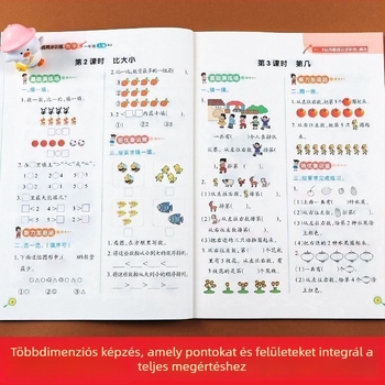 2026 Új kiadás: első osztály kínai nyelv és matematika gyakorlófüzet, a tananyaghoz igazítva, napi írásgyakorlat füzet