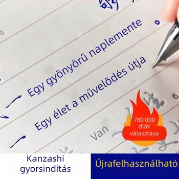 Félkurív írás gyakorlókönyv felnőtteknek és diákoknak