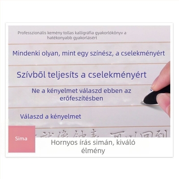 Félkurív írás gyakorlókönyv felnőtteknek és diákoknak
