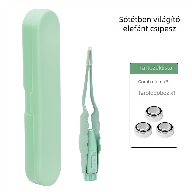 Világító fülkanál babáknak és gyerekeknek – Biztonságos fülzsír eltávolító eszköz