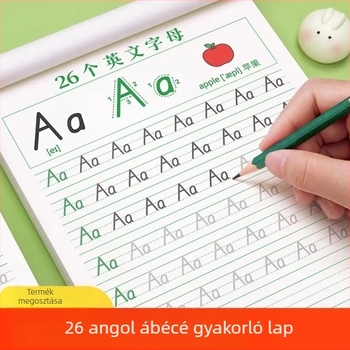 Angol ABC gyakorlófüzet, Hengshui stílus, napi szógyakorlatok