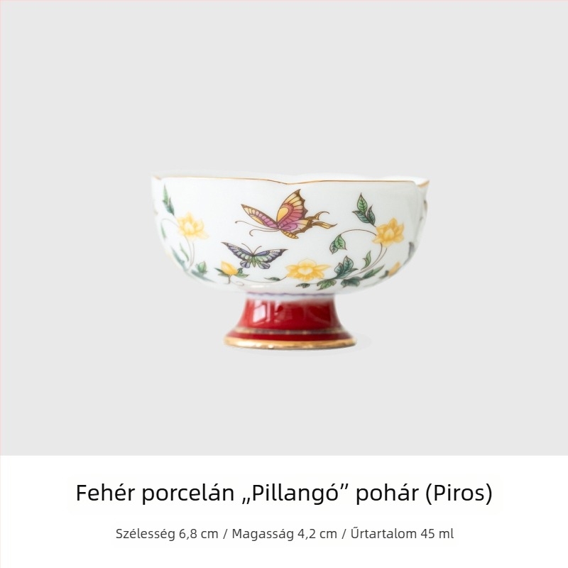 Porcelán teáskanna és gaiwan, kis készlet otthonra és az irodába, ízléses magas minőségű teáscsészék, Kung Fu teáskészlet