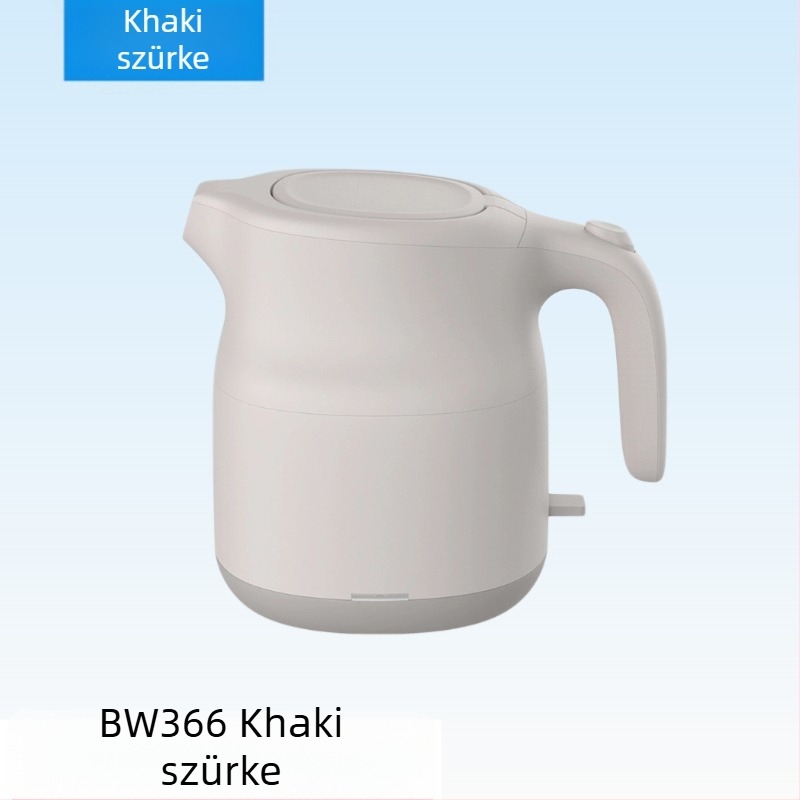 Po Wei elektromos vízforraló szállodák számára, kompakt 0.8 L, 316-os rozsdamentes acél, dupla falú, gyors felforralás