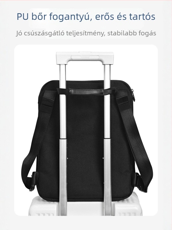 Multifunkcionális utazó hátizsák nagy kapacitással, uniszex, levehető poggyászrekesz, külső táska