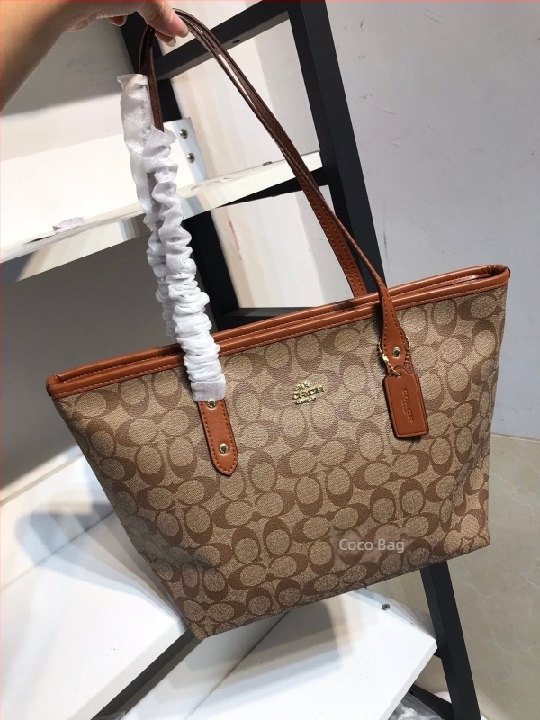 Koujia City30 Tote — Női valódi bőrből készült válltáska, nagy kapacitás