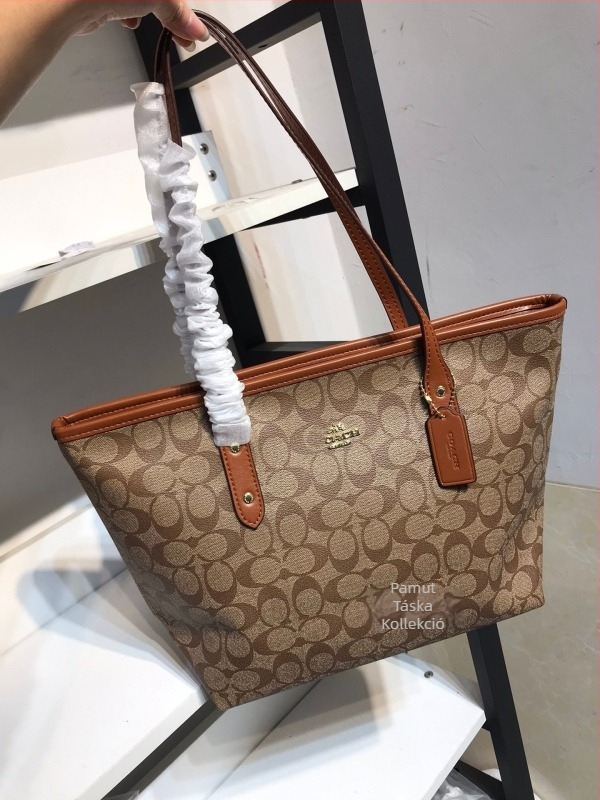 Koujia City30 Tote — Női valódi bőrből készült válltáska, nagy kapacitás