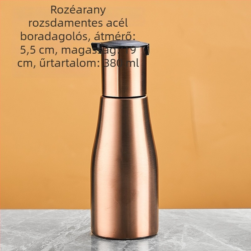 304 rozsdamentes acél bort adagoló, kereskedelmi bárhoz, precíz kiöntés.
