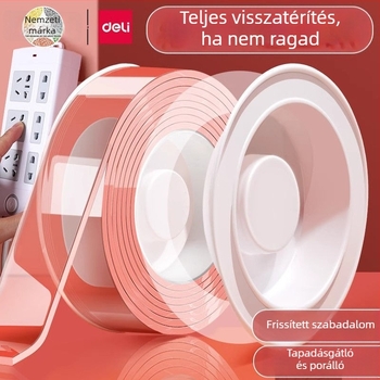 Nano kétoldalas ragasztószalag, nagy tapadással, erős és átlátszó plakátok rögzítéséhez