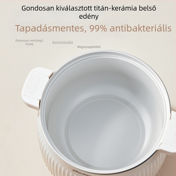 Puliton Baba Mikropresziós titán-kerámia elektromos főzőedény gőzöléshez és bébiételekhez, többfunkciós rizsfőző