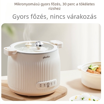 Puliton Baba Mikropresziós titán-kerámia elektromos főzőedény gőzöléshez és bébiételekhez, többfunkciós rizsfőző