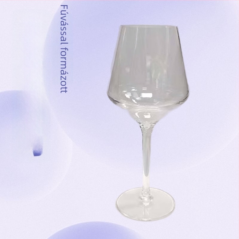 Átlátszó PMMA akril pohár, injekciós öntés, 500 ml, nagy testű, modern minimalista dizájn