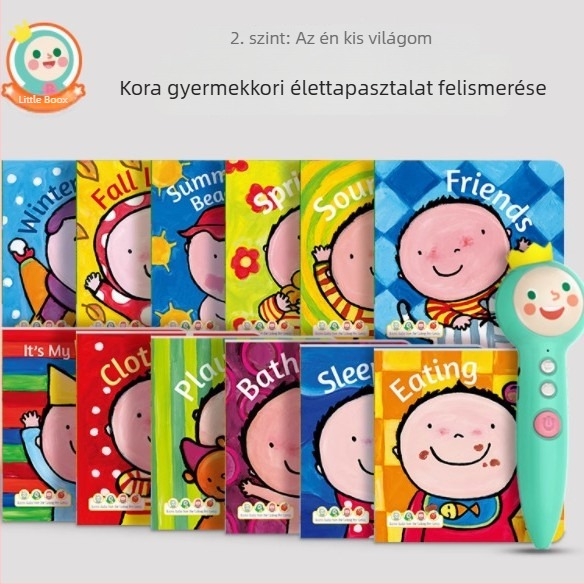 Tadpole A6S Olvasó toll Gyerekeknek — Angol korai oktatás, Szülő-gyerek olvasási támogatás