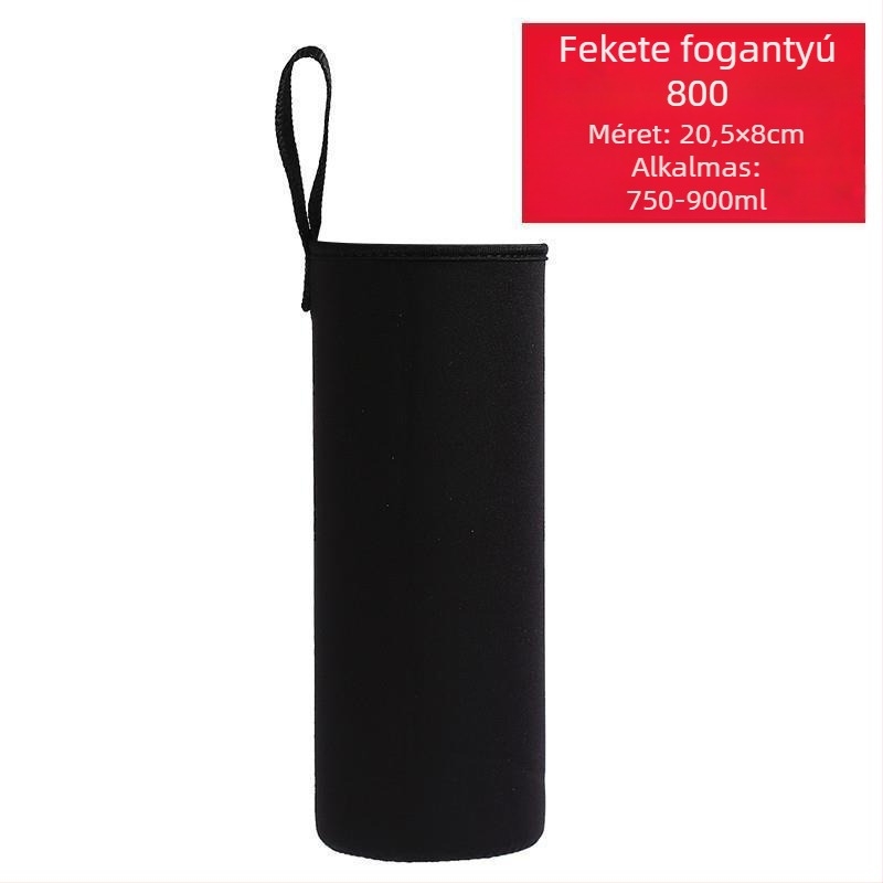 Pohárvédő tok crossbody fogantyúval, szigetelt üveghez 400-1500 ml, égési védelem, hőszigetelés, ütésálló.