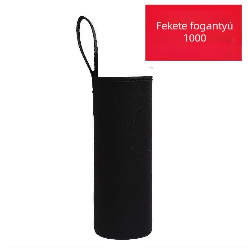 Pohárvédő tok crossbody fogantyúval, szigetelt üveghez 400-1500 ml, égési védelem, hőszigetelés, ütésálló.