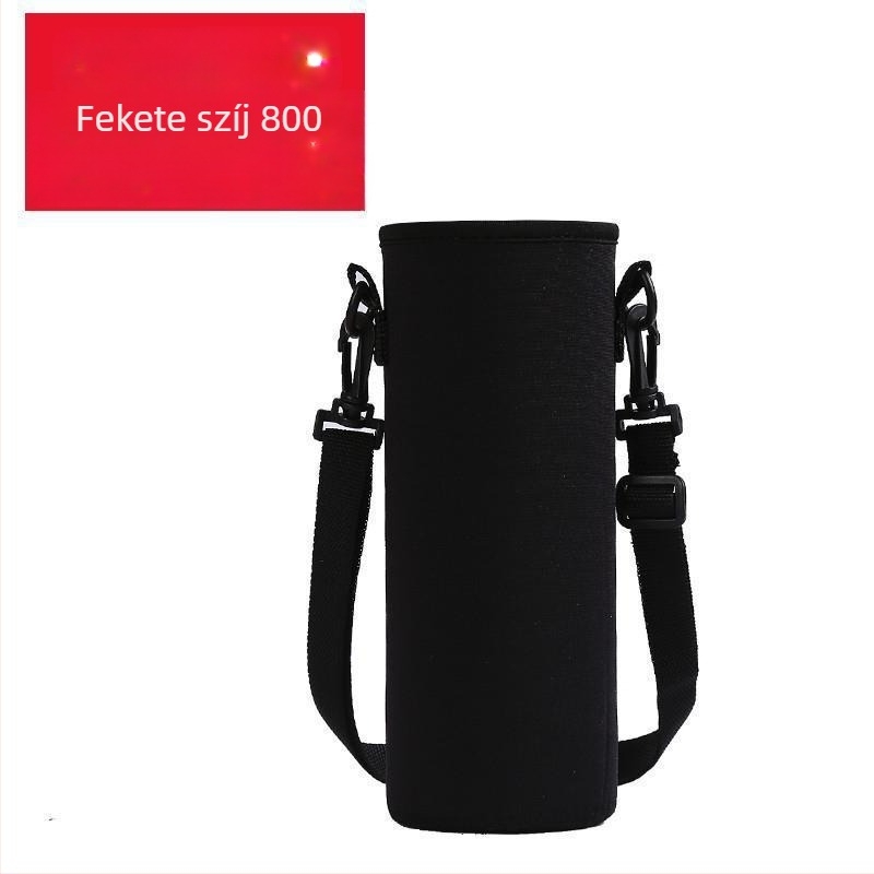 Pohárvédő tok crossbody fogantyúval, szigetelt üveghez 400-1500 ml, égési védelem, hőszigetelés, ütésálló.