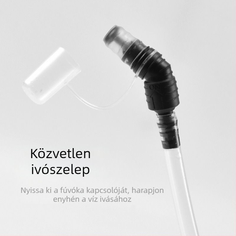 2 L kültéri víztáska – hordozható összecsukható víztároló túrákhoz és kerékpározáshoz