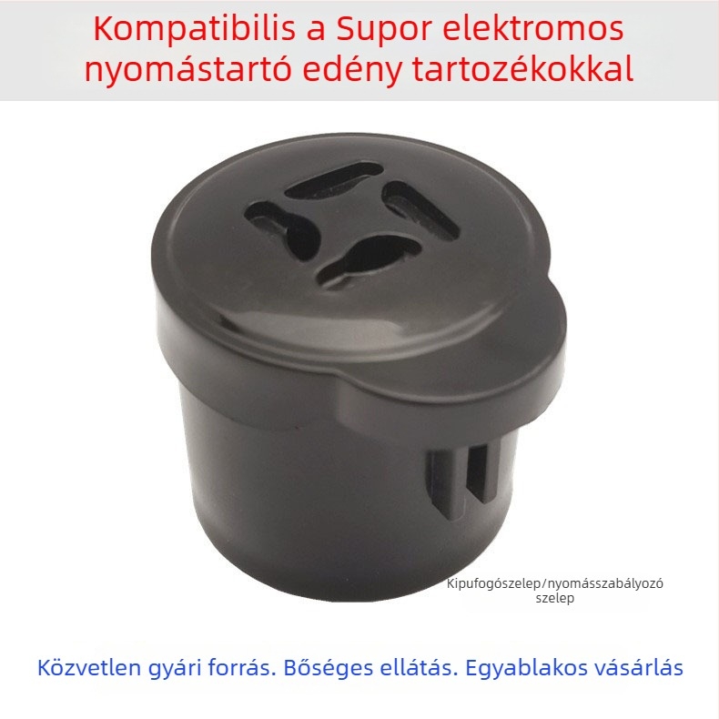 Elektromos nyomás alatti edény fedeléhez való kiegészítő – kipufogó szelep, nyomáscsökkentő szelep és gőzszelep