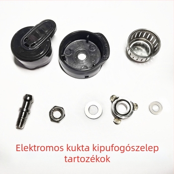 Elektromos nyomásfőző szelep készlet: fedél, nyomáscsökkentő és nyomáskorlátozó szelep, alap