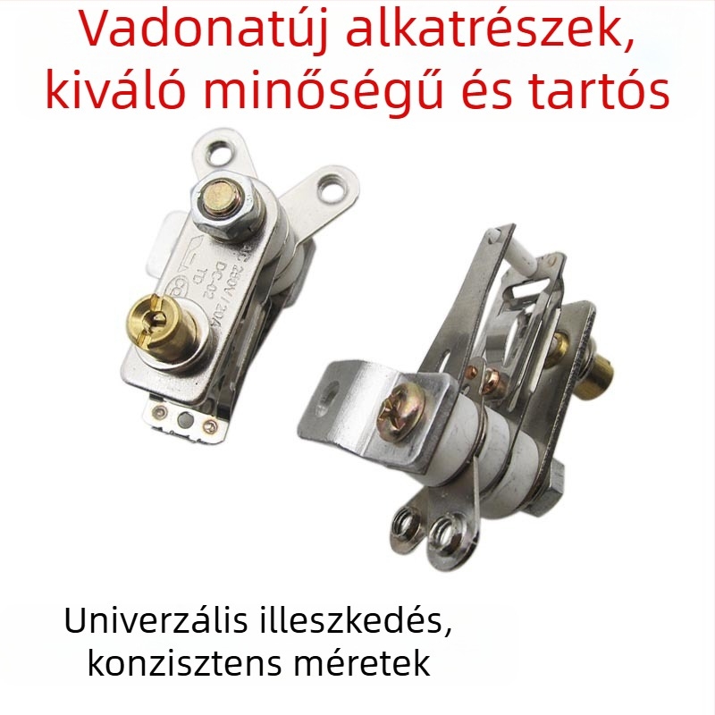 20A elektromos főzőedény termosztát réz érintkezőkkel, hőmérséklet-szabályozó kapcsoló, hőmérséklet-korlátozó, kiegészítők elektromos serpenyőhöz és rizsfőzőhöz