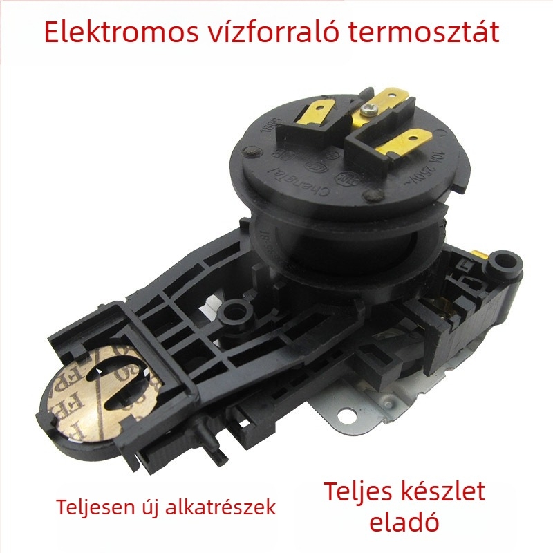 Elektromos vízforraló kiegészítők: alap, termosztát, csatlakozó és vízálló összekötő KSD686-B1
