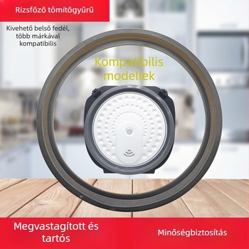 Univerzális tömítőgyűrű elektromos rizsfőzőhöz – felsőfedél szilikon gyűrű CFXB50FC833-75, 40FC29 tömítés, tömítés kiegészítő készlet
