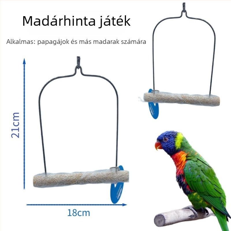 Hörcsög és papagáj játékok: rágó játékok, kisállat-fészek és loofah-alapú játékok