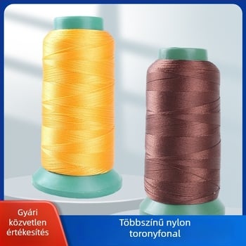 Magas szilárdságú nylon varrószál, 250D, 44 szál, bútorokhoz, autóülésekhez, cipőkhöz és táskákhoz