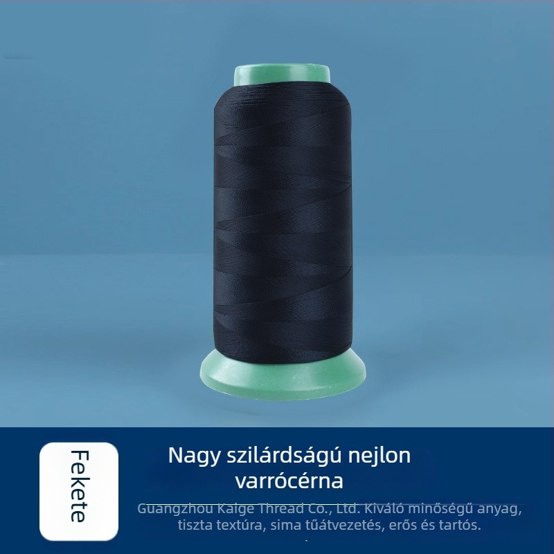 Magas szilárdságú nylon varrószál, 250D, 44 szál, bútorokhoz, autóülésekhez, cipőkhöz és táskákhoz