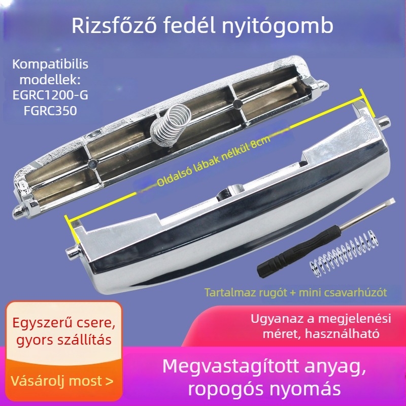 Universális rizsfőző felsőfedél kapcsoló gomb és a fedélnyitó gomb EGRC250/EGRC260