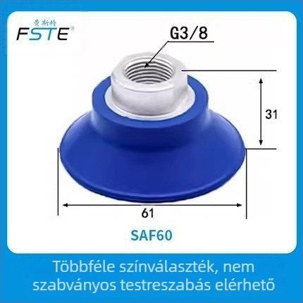 fste Vákuum szívócsészék és forgócsatlakozók készlet ipari pneumatikus elemekhez és robotkar-kiegészítőkhöz