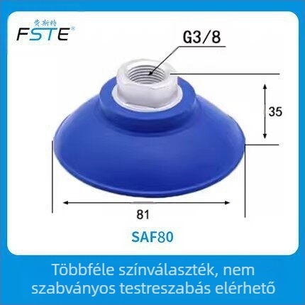 fste Vákuum szívócsészék és forgócsatlakozók készlet ipari pneumatikus elemekhez és robotkar-kiegészítőkhöz